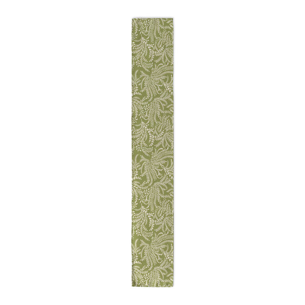 Wildon Home Perrine Rectangular Floral Polyester Table Runner Wayfair